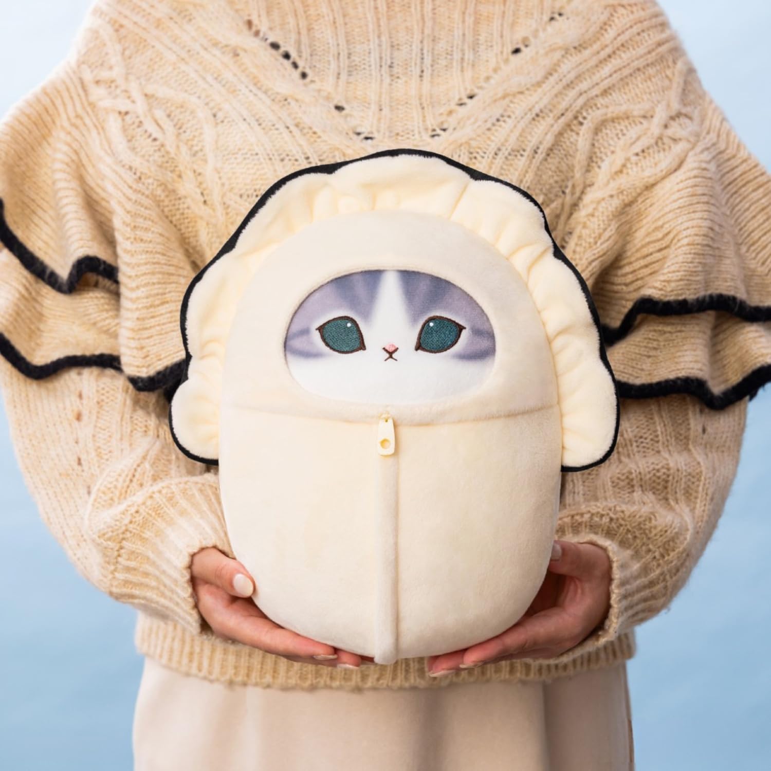 Amazon.co.jp: mofusand カキにゃん BIGぬいぐるみ ぢゅの モフサンド